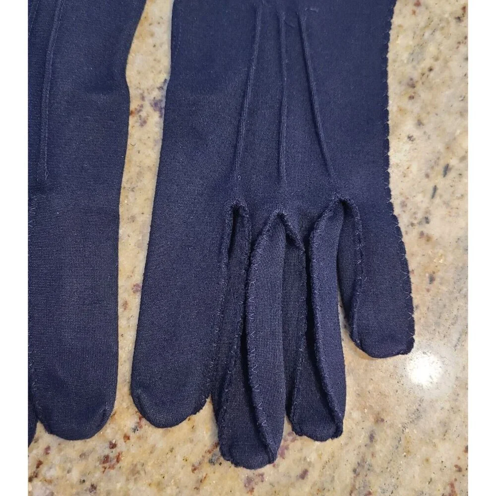 Vintage Womens Size S/M Blue Nylon Formal 10